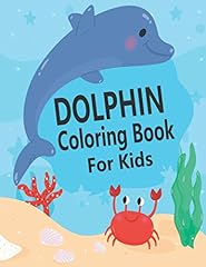 Dolphin coloring book for sale  Delivered anywhere in UK