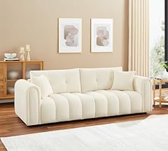 91.5 modern boucle for sale  Delivered anywhere in USA 