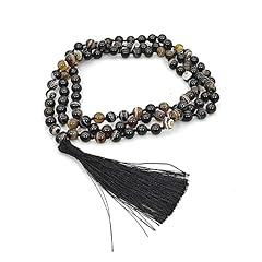 Paal Black Sulemani Hakik Stone Original Crystal Necklace for sale  Delivered anywhere in Canada