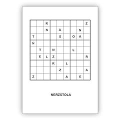 Sudoku rätsel grußkarte gebraucht kaufen  Wird an jeden Ort in Deutschland