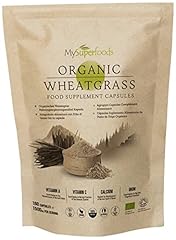 Wheatgrass capsules organic for sale  Delivered anywhere in UK