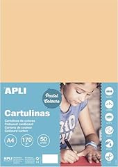 Apli cartoncini colorati usato  Spedito ovunque in Italia 