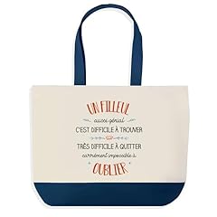 Sac shopping bleu d'occasion  Livré partout en France