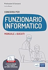 Concorsi per funzionario usato  Spedito ovunque in Italia 