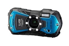 Pentax blu fotocamera usato  Spedito ovunque in Italia 