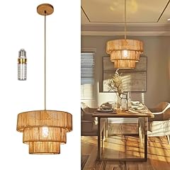Rattan pendant light for sale  Delivered anywhere in USA 