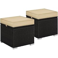Yaheetech poufs rotin d'occasion  Livré partout en France