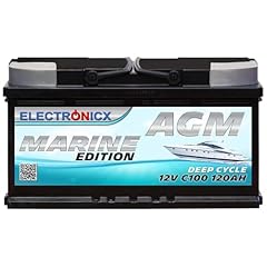 Agm batterie 120ah gebraucht kaufen  Wird an jeden Ort in Deutschland