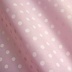 Pastel pink polycotton for sale  Delivered anywhere in UK
