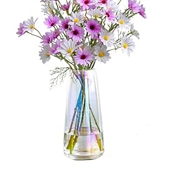 Glass flower vase for sale  Delivered anywhere in UK