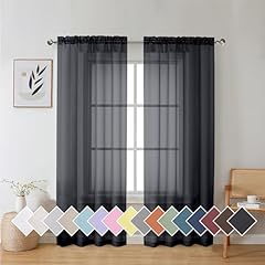 Aiyufeng black curtains for sale  Delivered anywhere in USA 