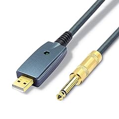 SiYear USB Guitar Cable -USB Interface Male to 6.35mm for sale  Delivered anywhere in Canada