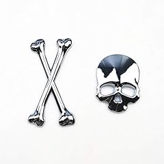 Motorcycle crossbone skull for sale  Delivered anywhere in UK
