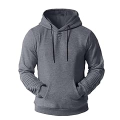 Mens fleece hoodies for sale  Delivered anywhere in UK