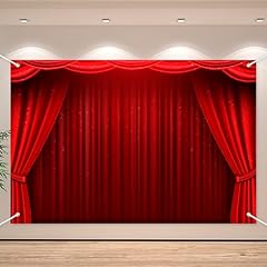 Red curtain backdrop for sale  Delivered anywhere in USA 