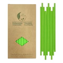 Green paper straws for sale  Delivered anywhere in USA 