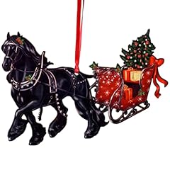 Friesian horse christmas for sale  Delivered anywhere in USA 