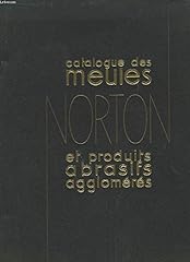 Catalogue meules norton d'occasion  Livré partout en France