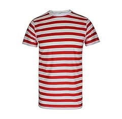 Shirt rayé rouge d'occasion  Livré partout en France