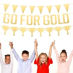 Stück goldene sportbanner gebraucht kaufen  Wird an jeden Ort in Deutschland