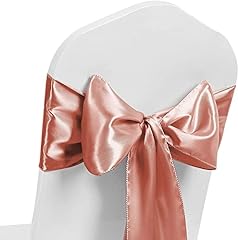 Satin chair sash for sale  Delivered anywhere in UK