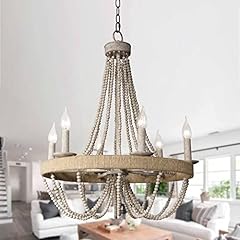 Rustic chandelier wood for sale  Delivered anywhere in USA 