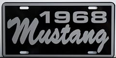 1968 mustang license for sale  Delivered anywhere in USA 