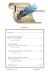 Journal dispensational theolog for sale  Delivered anywhere in USA 