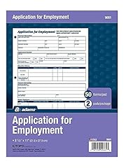 Adams applications employment for sale  Delivered anywhere in USA 