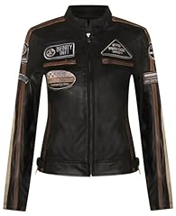 Womens black leather for sale  Delivered anywhere in UK