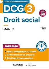 Dcg droit social d'occasion Dcg droit social d'occasion  Livré partout en France