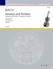 Bach sonatas partitas for sale  Delivered anywhere in USA 