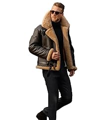 Men sheepskin leather for sale  Delivered anywhere in USA 