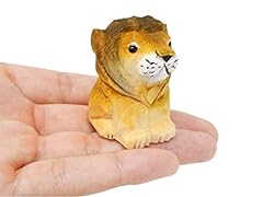 Lion figurine wooden for sale  Delivered anywhere in USA 