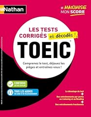 Toeic tests corrigés d'occasion  Livré partout en France