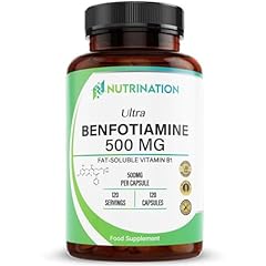 Benfotiamine 500mg 120 for sale  Delivered anywhere in UK