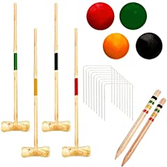 Croquet set player for sale  Delivered anywhere in Ireland