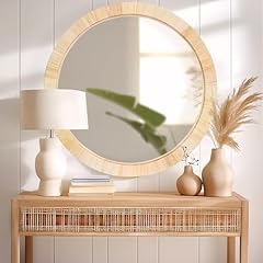 Rattan mirror round for sale  Delivered anywhere in USA 