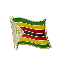 Zimbabwe flag metal for sale  Delivered anywhere in UK