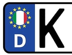 Kennzeichen aufkleber italien gebraucht kaufen  Wird an jeden Ort in Deutschland