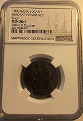 Used, 1808 Shipwreck Coin Admiral Gardner $10 NGC High Grade for sale  Delivered anywhere in USA 
