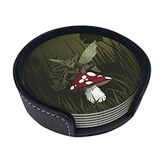 Leather coasters drinks for sale  Delivered anywhere in UK