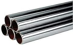Used, 15mm Chrome Plated Copper Pipe/Tube - 1 Metre Length for sale  Delivered anywhere in UK
