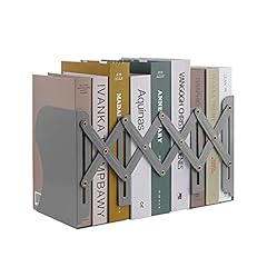 Expandable metal bookends for sale  Delivered anywhere in UK