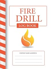 Fire drill log for sale  Delivered anywhere in UK