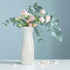 White vase modern for sale  Delivered anywhere in USA 