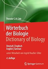 Wörterbuch der biologie d'occasion  Livré partout en France