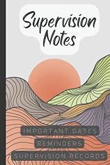 Supervision notes notebook for sale  Delivered anywhere in UK