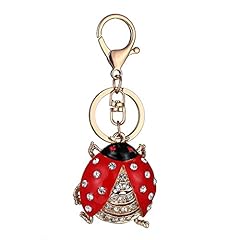 Cute Ladybug Pendant Key Chain Rhinestone Hangings for sale  Delivered anywhere in Canada