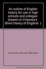 Outline english history d'occasion  Livré partout en France
